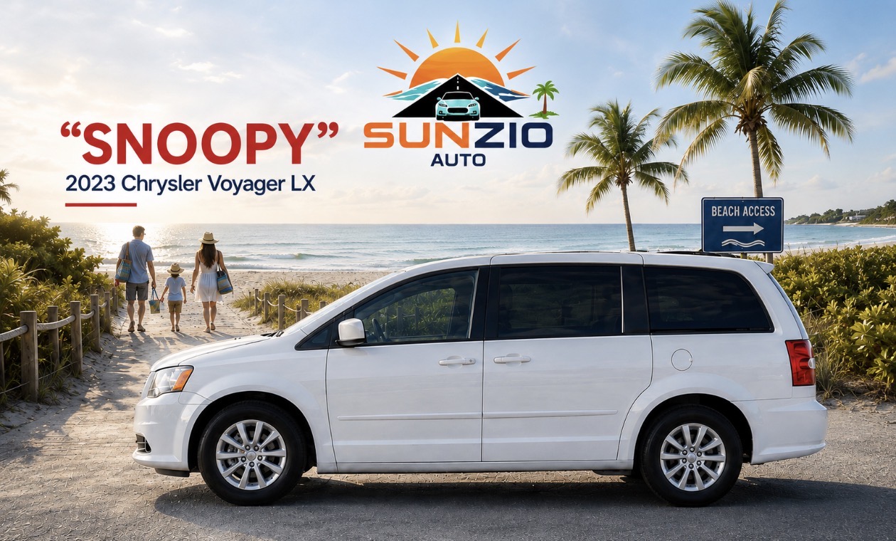 Chrysler Voyager available for monthly rental