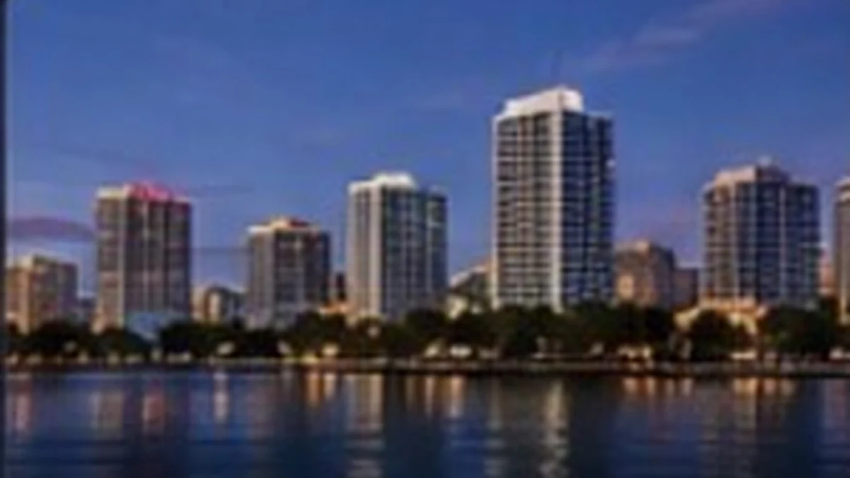 Sarasota waterfront skyline